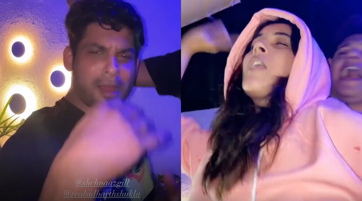 Sidharth Shukla, Shehnaaz Gill are partying in Goa, watch video |  Entertainment News,The Indian Express