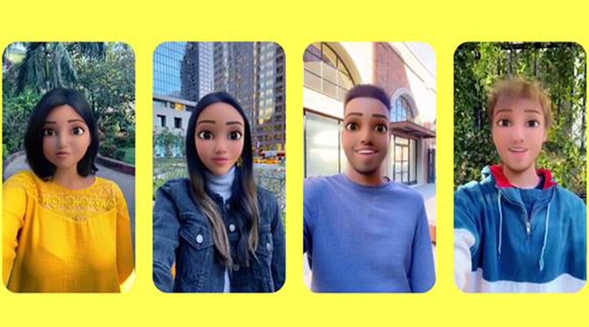 Snapchat rolls out Cartoon Lens: How to click photos, record videos of your  cartoon self | Technology News,The Indian Express