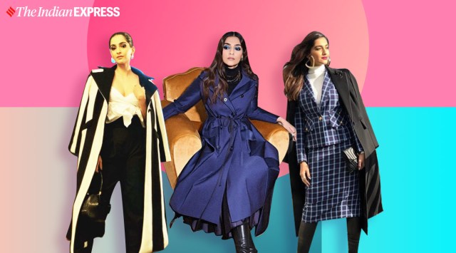 Stay fashionably warm in trench coats, like Sonam Kapoor | Fashion News ...
