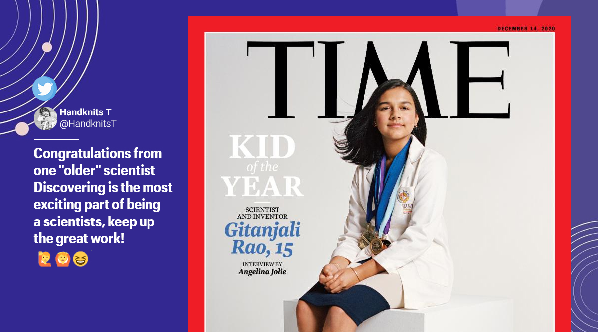 Time Magazine, Time Kid of the Year, Indian American teen named kid of the year, Gitanjali Rao, US latest news, Gitanjali Rao teen inventor, indian express, indian express news