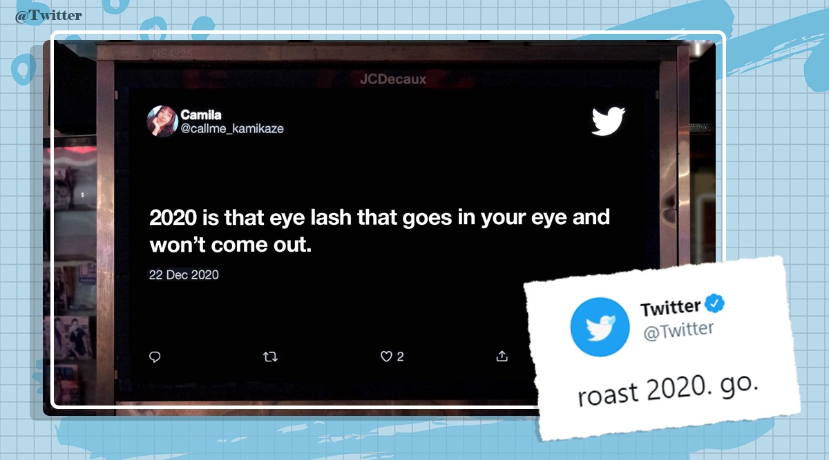 twitter, roast 2020, twitter roast 2020, 2020 summed up tweets, tweets describing 2020, funny news, twitter roasting 2020, indian express