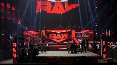 The Fiend Shocks Randy Orton From The Dark On Wwe Raw Sports News The Indian Express