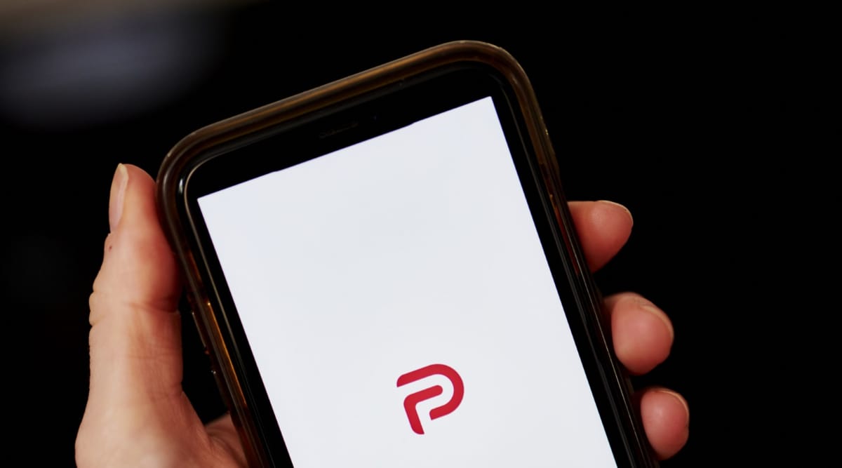 Parler resurfaces online with a single message from CEO