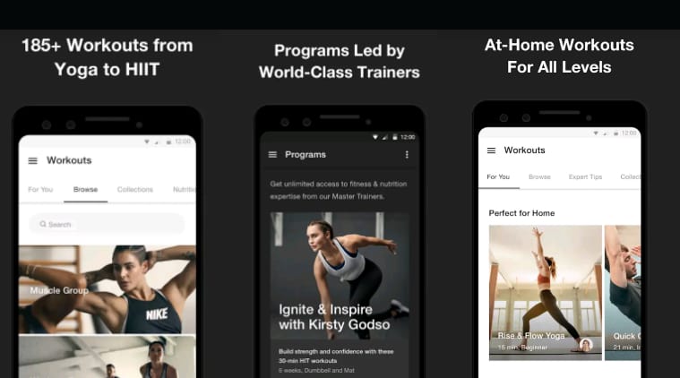 nike training app and fitbit