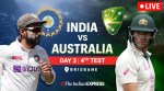 India vs Australia 4th Test, Day 3
