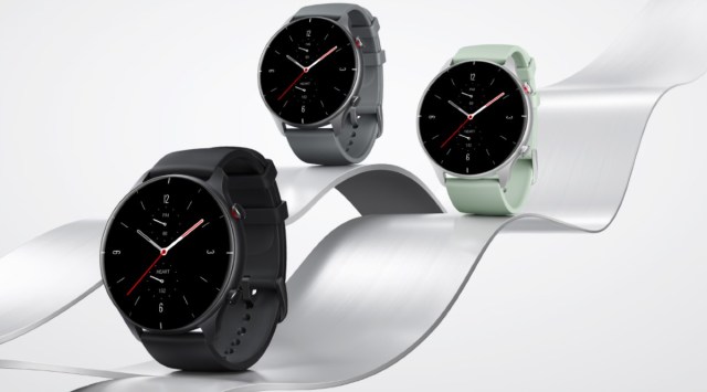 The Amazfit GTR 2e features a circular dial and weighs 32 grams. (Image Source: Amazfit)