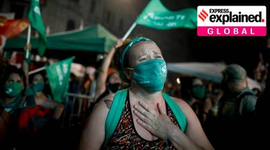 argentina abortion, argentina abortion law, Argentina abortion explained, Alberto Fernández, abortion in latin america, catholic church abortion, express explained, indian express