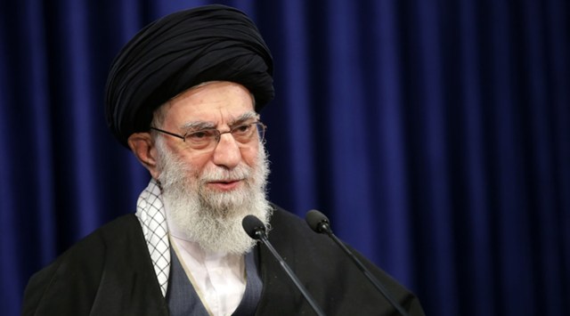 Iran's Supreme Leader Ayatollah Ali Khamenei. (AP)