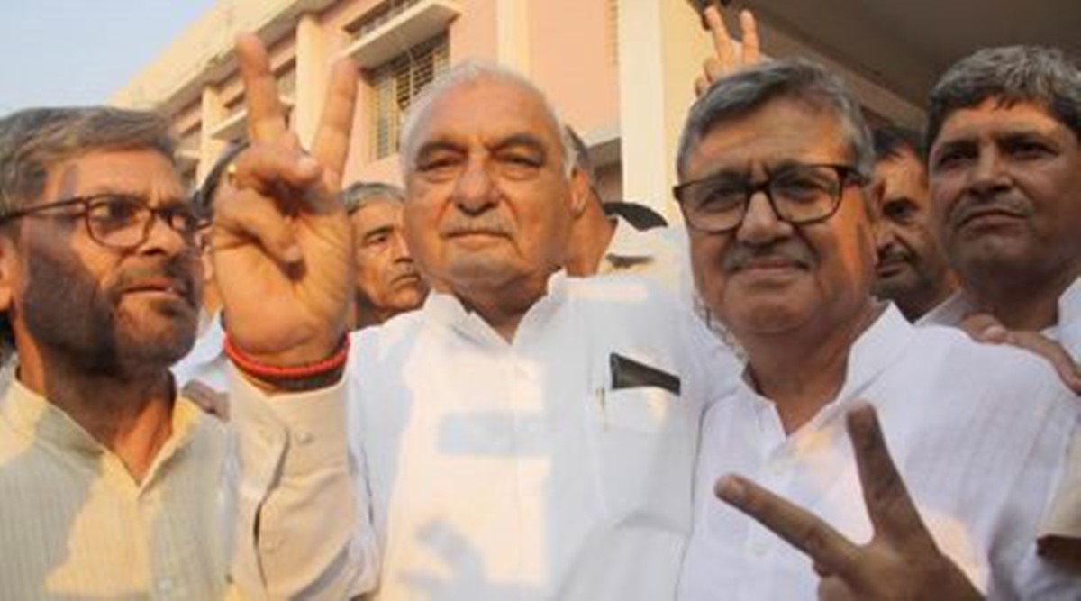 On the tractor parade, the former Haryana chief minister said, "Millions of tractors are going to participate in this parade. In such a situation, all farmers should exercise restraint, maintain proper distance between vehicles and take full care of their safety." (Express Photo)