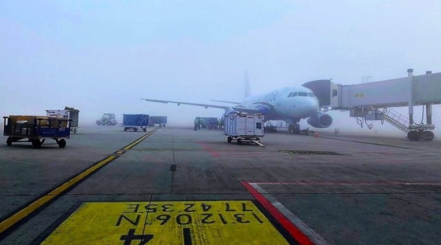 Bengaluru airport, CAT 3B conditions landing, Indigo flight