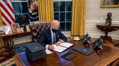 Joe Biden, Joe biden signs 17 executive orders, Biden first day, Donald trump policies, US news, US president, world news