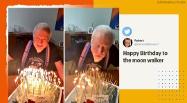Buzz Aldrin, Buzz Aldrin birthday, Buzz Aldrin 91st birthday, Buzz Aldrin birthday cake and candles, NASA astronaut, Apollo 11 mission, Second man on moon, Trending news, Indian Express news