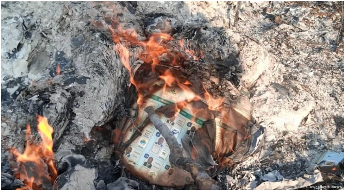 Central African Republic was gripped by an upsurge in violence prior the 2020 election. (Louis Deubalbet/Minusca via DW)