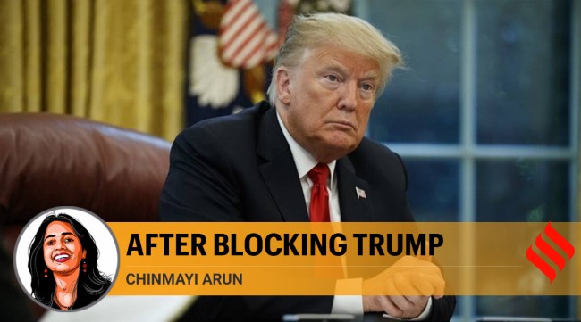 US President Donald Trump was blocked by Twitter and Facebook after the Capitol Hill siege. (File Photo)