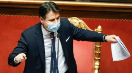 Italy, Italy political crisis, Giuseppe Conte, Italy Senate vote, Indian Express
