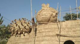 This Bihu, Covid-themed bhelaghors warn people not to let their guard down