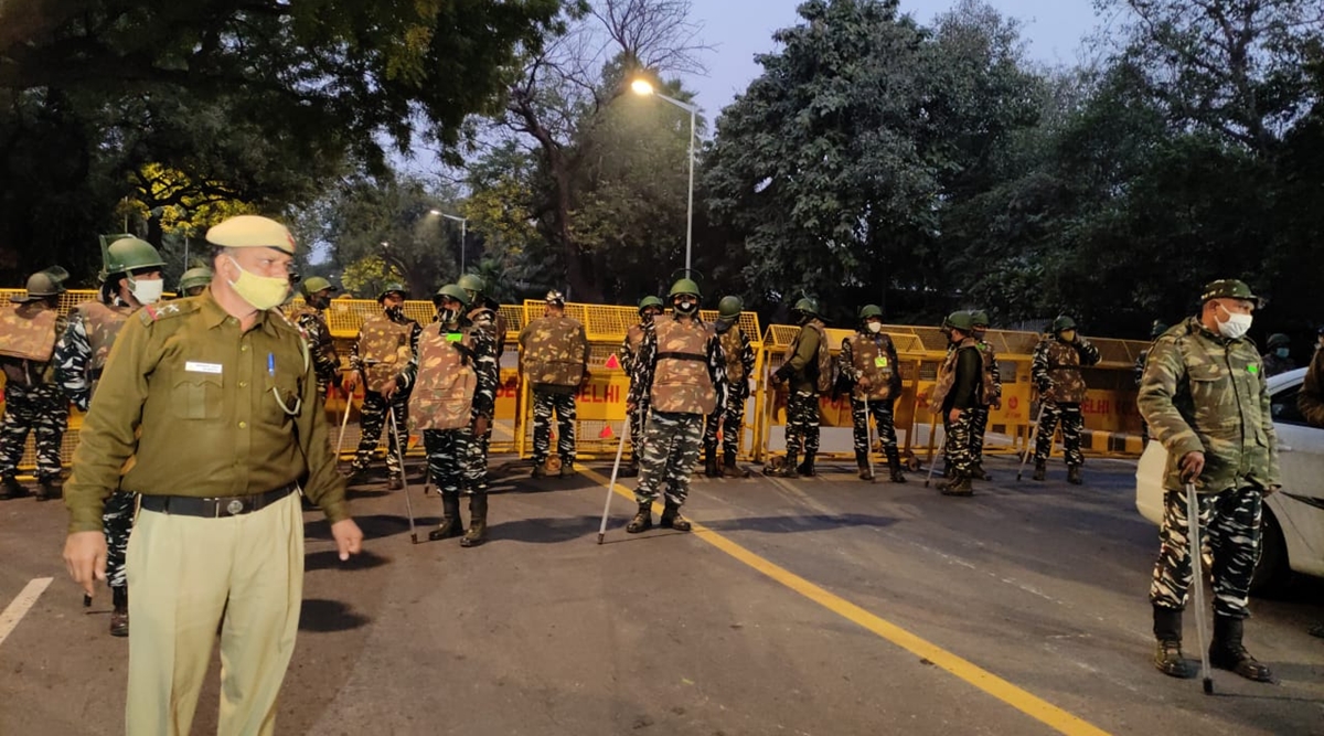 Minor Blast Near Israeli Embassy In Delhi Israel Says Terrorist Incident India News The Indian Express