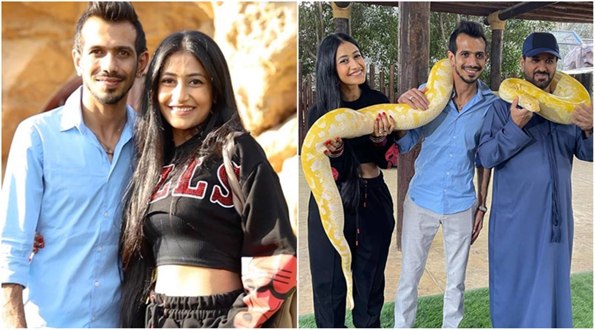 Yuzvendra Chahal and Dhanashree Verma visit Fame Park in ...