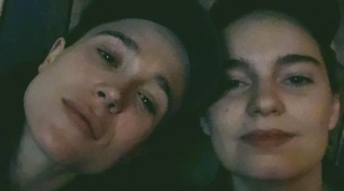 Elliot Page and Emma Portner