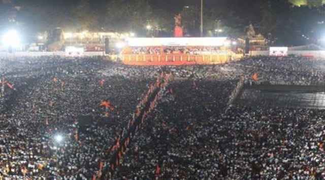 An editorial in the party mouthpiece Saamana stated that the people have accepted the Thackeray-led government. (Express photo by Ganesh Shirsekar)