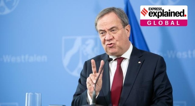 As party chief, Armin Laschet now takes the place of Annegret Kramp-Karrenbauer, Merkel’s once-designated successor. (Photo via DW)