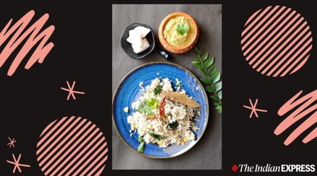 millet coconut rice, millet coconut rice recipe, millet coconut rice shalini rajani, crazy kadchi, millet workshops