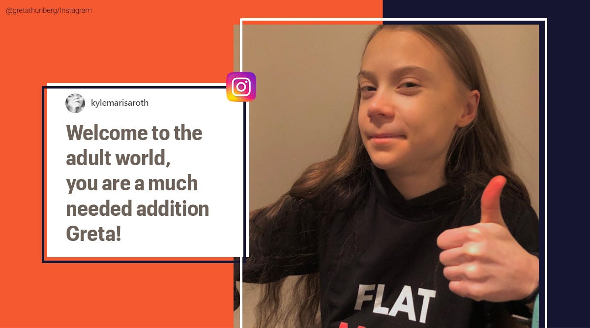 Free At Last Greta Thunberg Mocks Critics In Birthday Post On Instagram Trending News The Indian Express