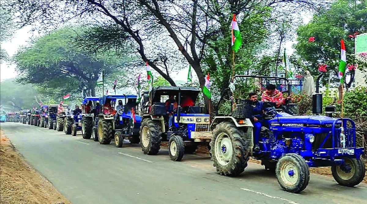 Haryana tractor rally, Haryana farmers