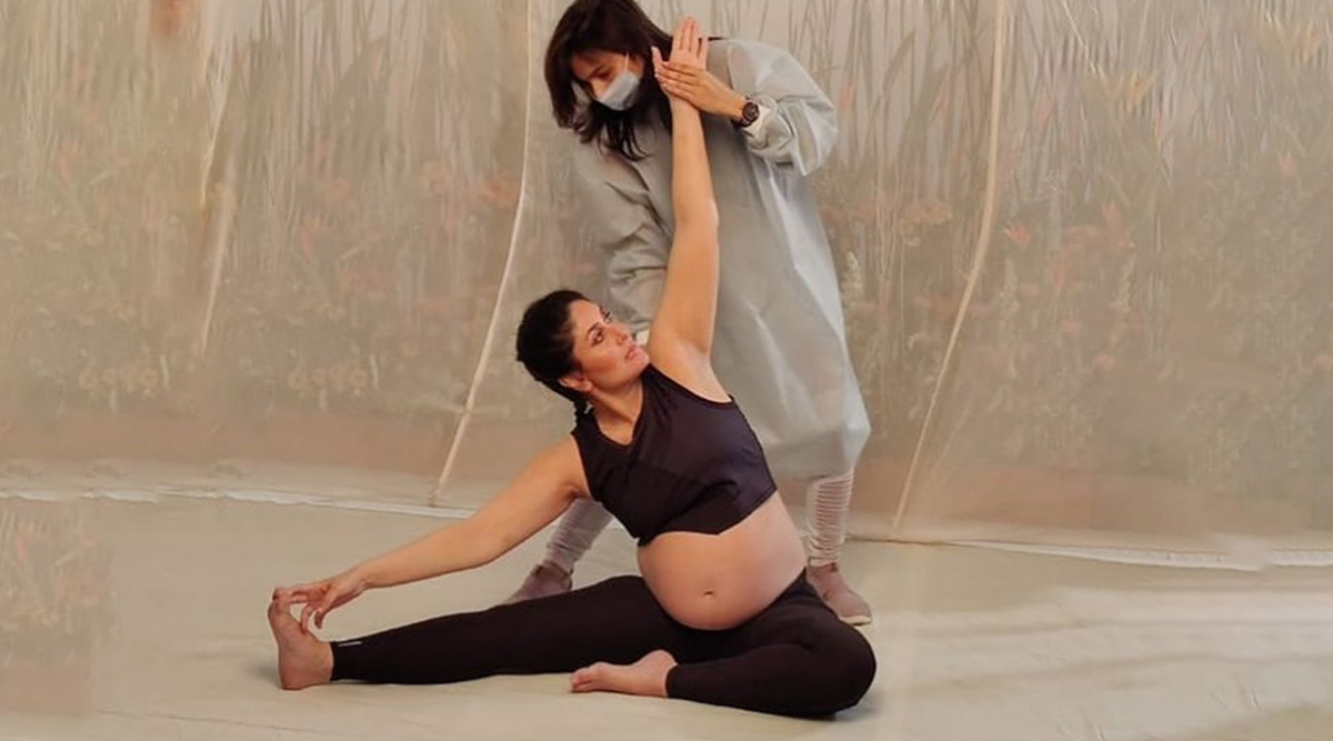 Mom-to-be Kareena Kapoor Khan keeps fit with 'a little bit of yoga'; watch  video | Lifestyle News,The Indian Express