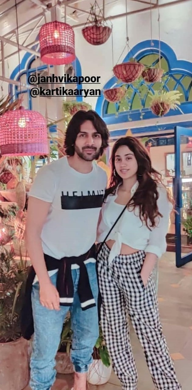 Kartik Aaryan, Janhvi Kapoor
