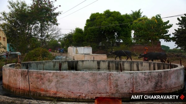 Latur, Gaur Village, Community water recycling well