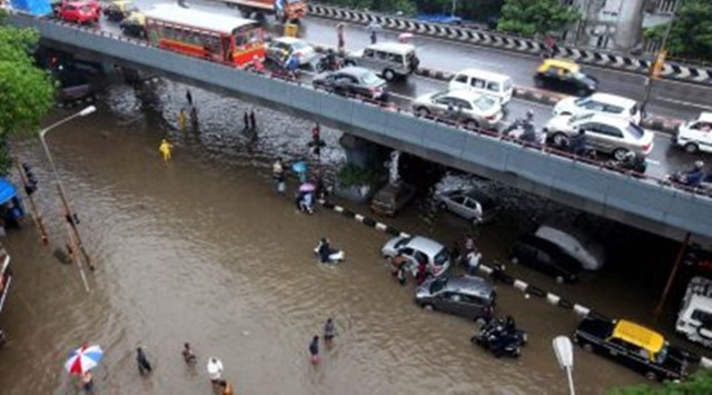 Last year, after severe flooding in Mumbai, the civic body decided to work on an idea to store excess rainwater in multiple underground ponds to prevent flooding, especially during high tide. (Express photo by Prashant Nadkar)
