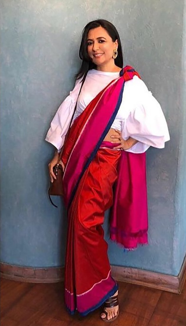 mini mathur, mini mathur photos, mini mathur saris, mini mathur sari indian express, indian express news