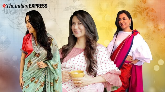 mini mathur, mini mathur photos, mini mathur saris, mini mathur sari indian express, indian express news