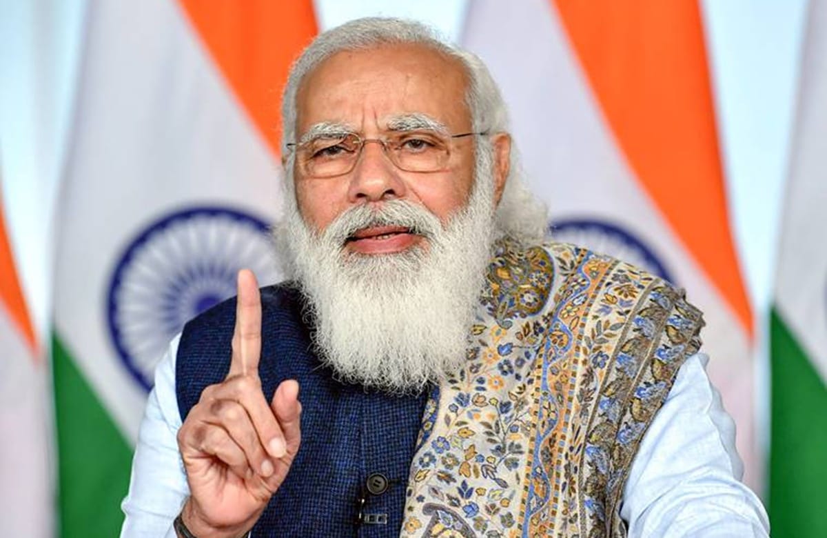 Prime Minister Narendra Modi launched the nationwide Covid-19 vaccination drive on Saturday. (PTI)