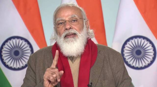 PM narendra Modi, Kevadiya train, Statue of Unity, Modi inaugurate Gujarat Railway projects, Gujarat News, Indian Express