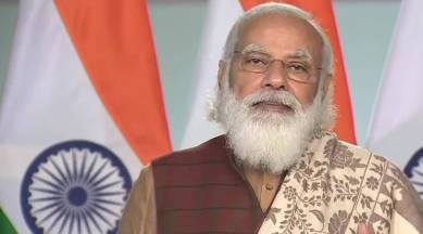 Prime Minsiter Narendra Modi, PM Modi on vaccines, Pravasi Bhartiya Diwas , PM Modi on Pravasi Bhartiya Diwas, Made In India vaccine, Covid vaccine, India vaccines, India news, Indian express