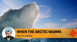 When the Arctic warms, it will affect sea levels and precipitation patterns globally