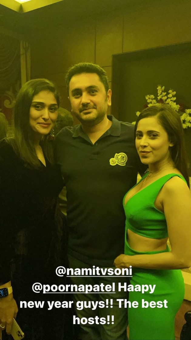 Nushrratt Bharuccha, namit soni and poorna patel,