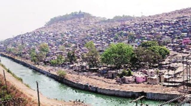 As per World Bank data from 2014, 24 per cent families in India live in slums, often in overcrowded homes and cramped living conditions.  (Express Photo)