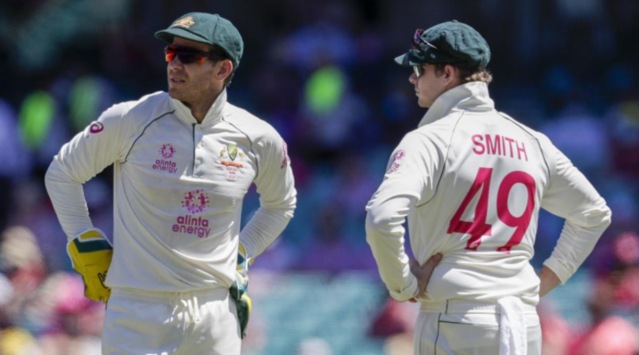 Tim Paine Steve Smith