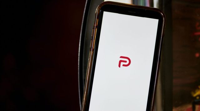 Parler has lost its case against Amazon, asking that its web services be restored. The Parler logo on a smartphone (Image source: Gabby Jones/Bloomberg)