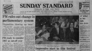 January 4, 1981, Forty Years Ago: PM On Opposition