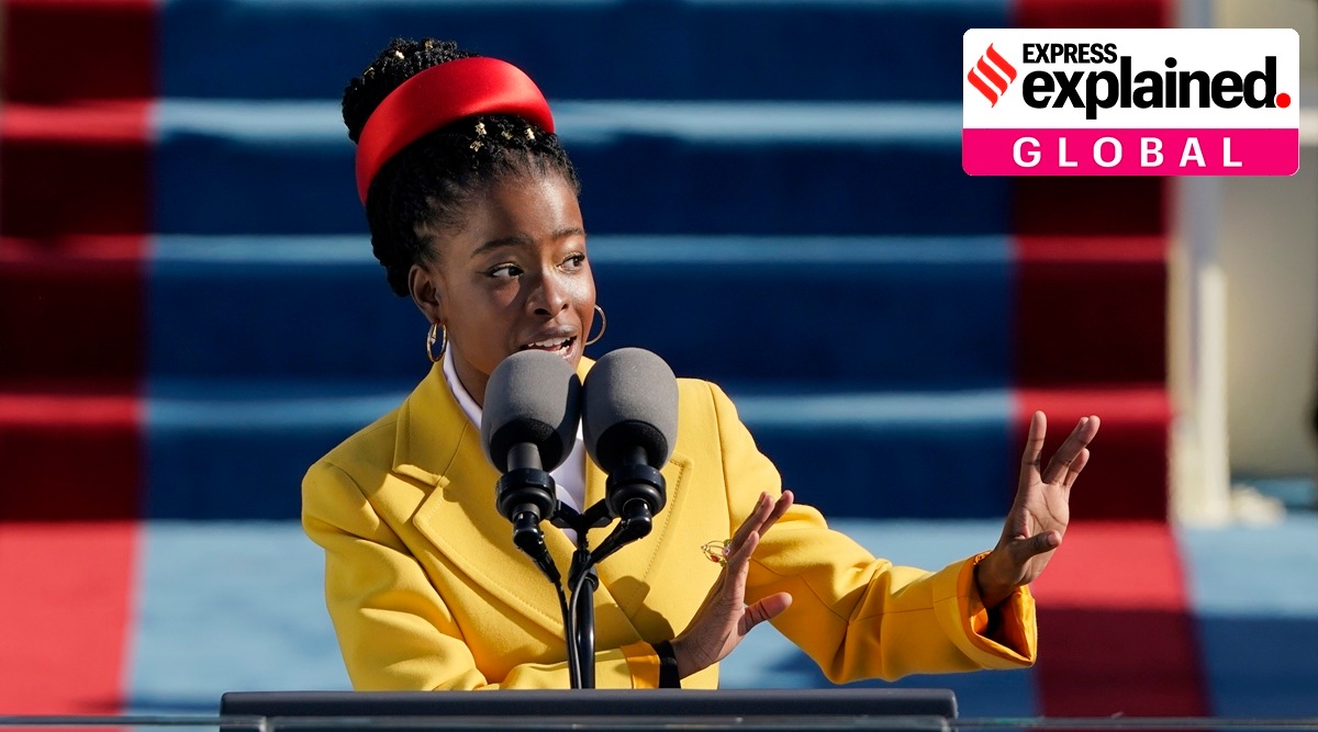 amanda gorman, amanda gorman us presidential, who is amanda gorman, amanda gorman poem, amanda gorman inauguration poem, us president inauguration, joe biden inauguration, joe biden inauguration ceremony