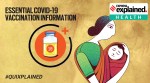 Coronavirus vaccine, Covid vaccine, India Covid vaccine, Covishield, Covaxin, Vaccine side effects, Indian Express