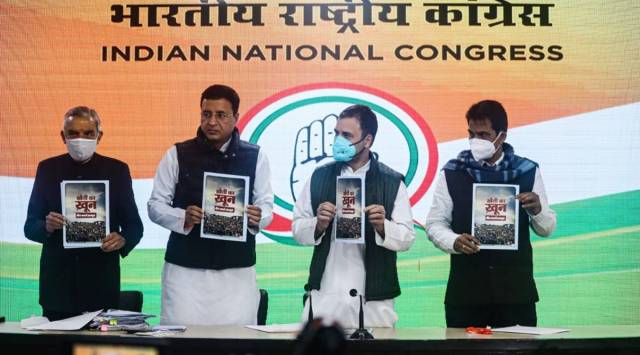 Rahul Gandhi released a booklet to highlight the pitfalls of the legislation (Twitter/INC)