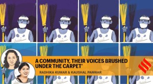 The narrative of community involved in cleaning task finds no mention in official vocabulary
