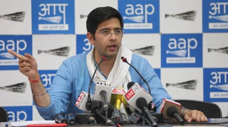 Raghav Chadha, AAP spokesperson, Capt govt, Amarinder singh, Farmers protest, Farm laws, Punjab government, Chandigarh news, Punjab news, Indian express news