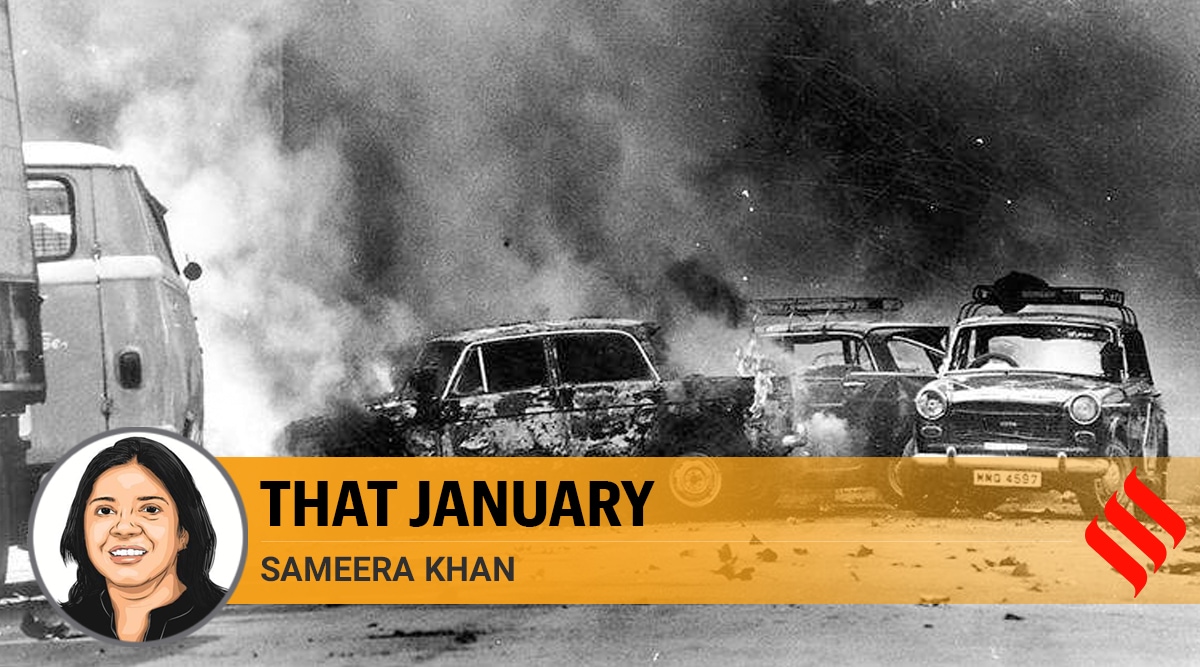 Sameera Khan writes: January 1993 was when we felt forced to leave our home  in South Bombay