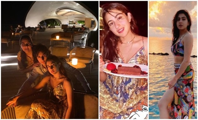 Sara Ali Khan family vacation in Maldives photos